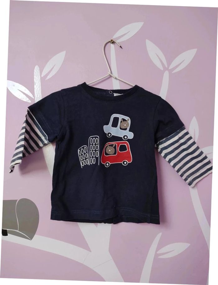 T-shirt manches longues 12 mois, Kimbaloo