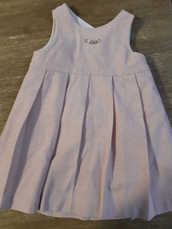 Robe cérémonie bébé fille 18 mois jacadi neuve