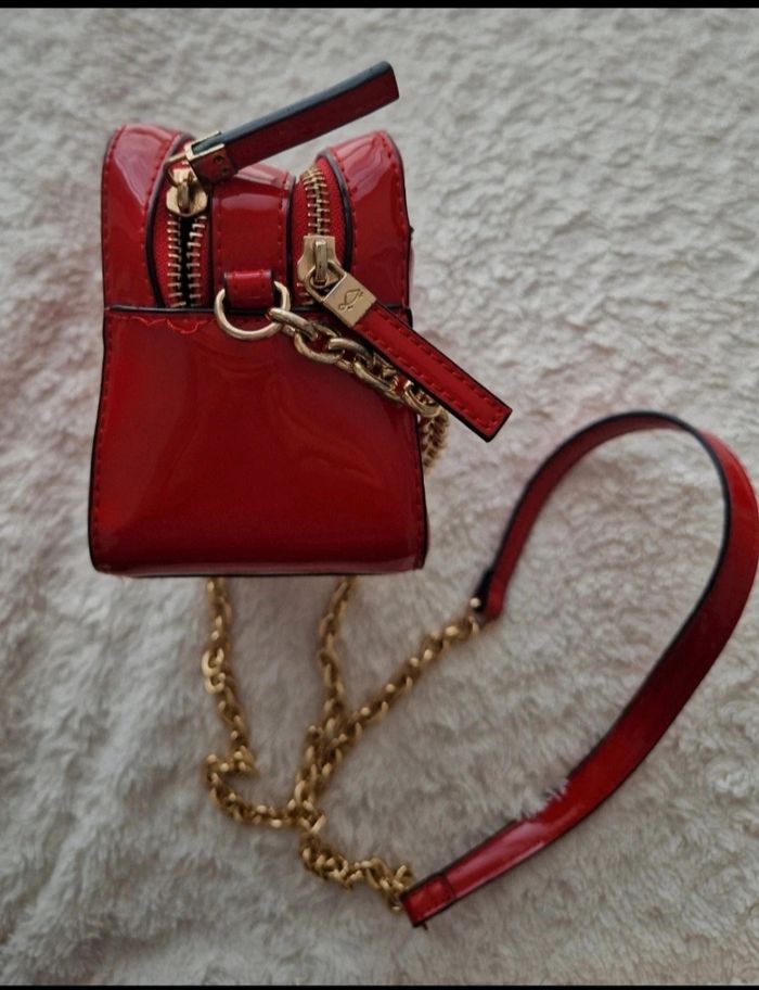 Sac bandoulière rouge - photo numéro 4