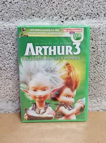 Dvd Arthur 3 La guerre des deux mondes - EuropaCorp  (Neuf sous blister)