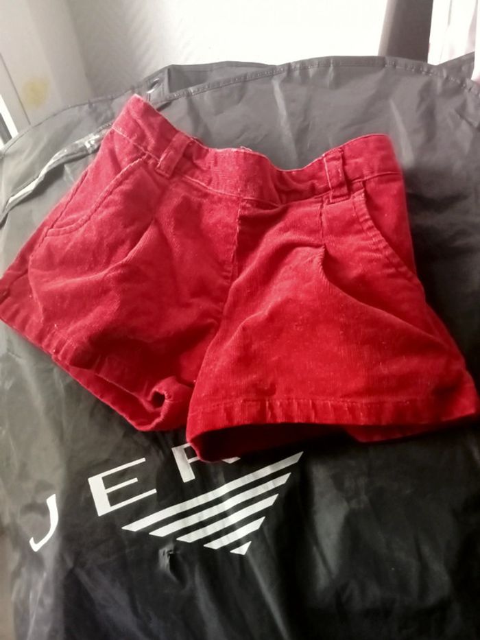 Short en velours fille - photo numéro 2