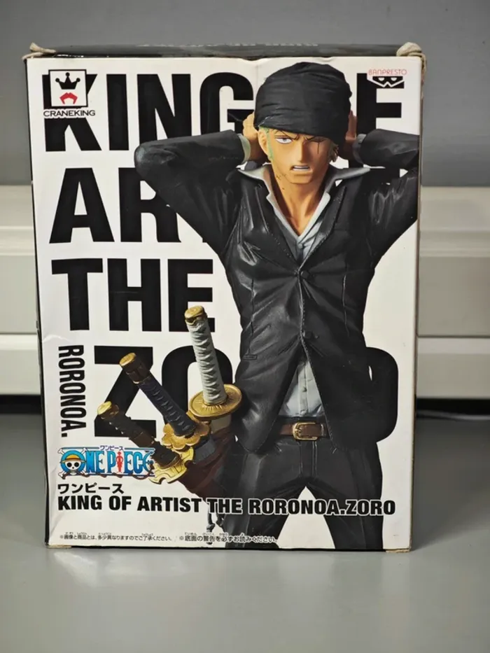 Figurine One Piece : Roronoa Zoro 26cm Banpresto King of Artist avec boite - photo numéro 10
