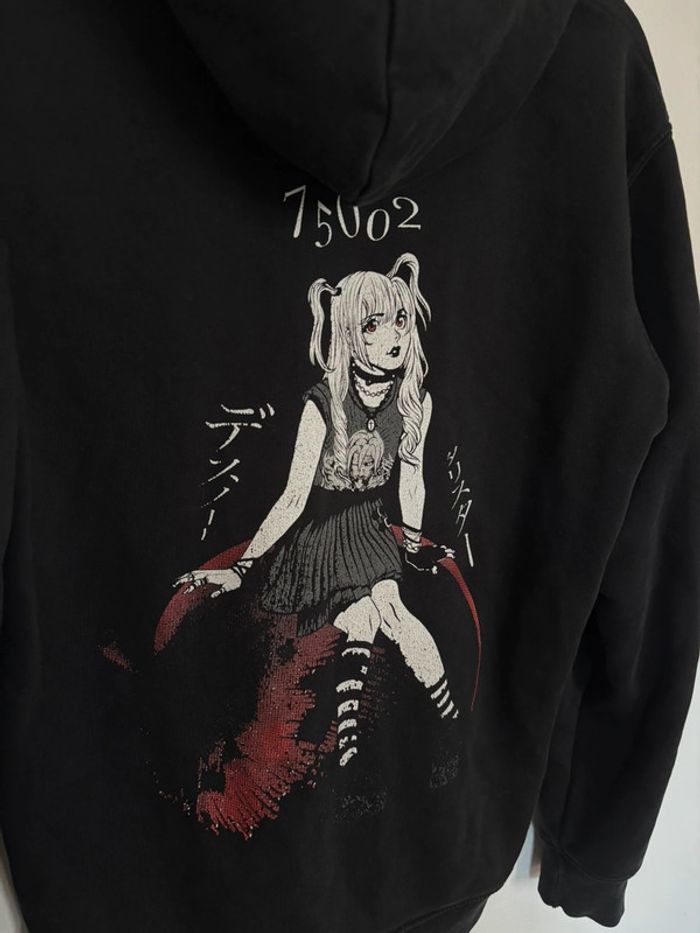 sweat capuche noir death note talister misa misa amane - photo numéro 2