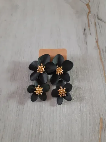 Boucles d'oreilles fleurs