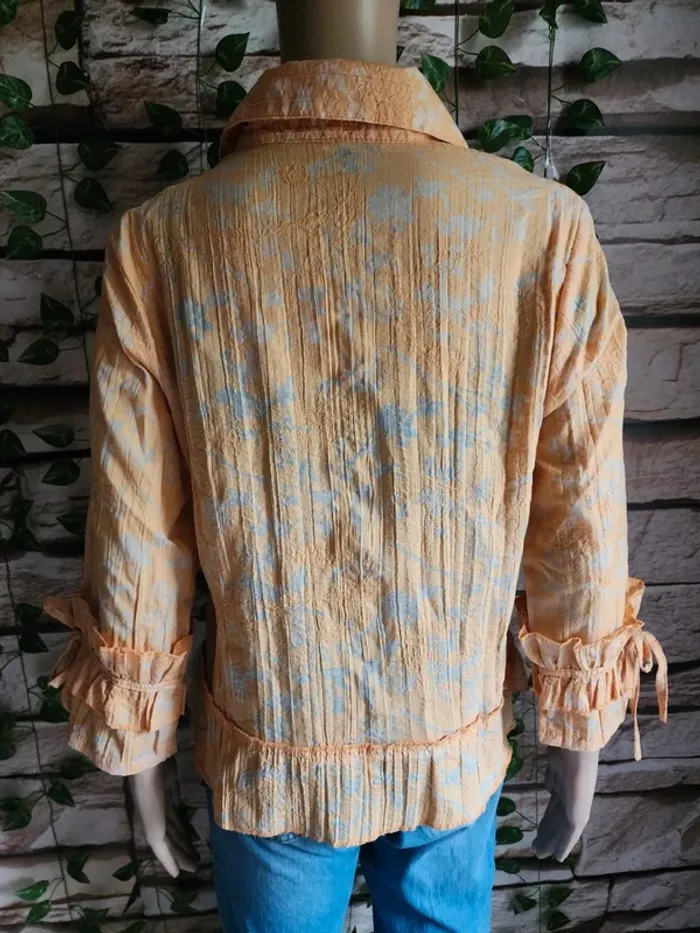 🌸Blouse Jaune Patrice Breal Taille 40🌸 - photo numéro 5