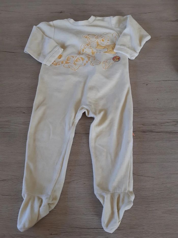 Pyjama jaune clair Disney, Winnie l Ourson