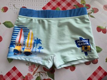 MAILLOT BAIN GARÇON MINIONS MINIONS TAILLE 6ANS