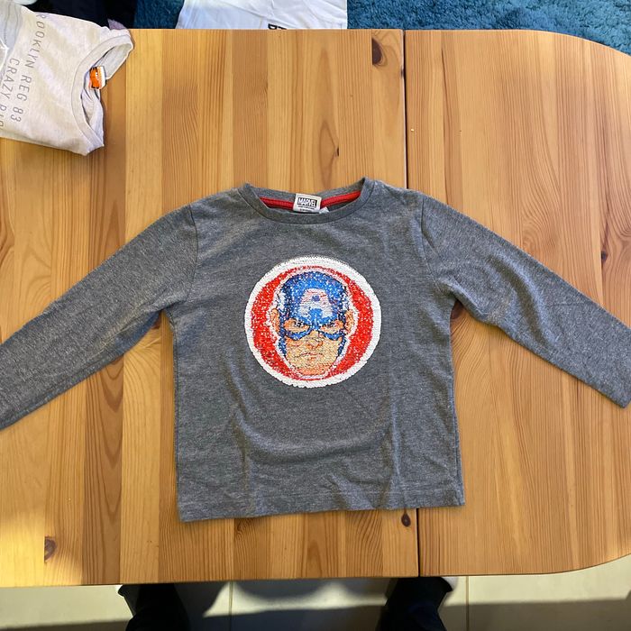 Tshirt Marvel Captain America 4 ans