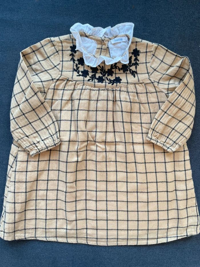 Robe moutarde boutchou 12 mois