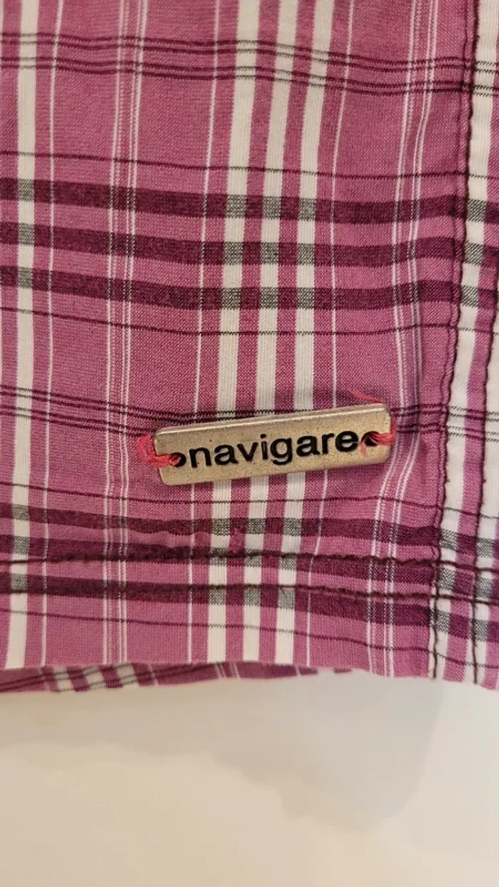 Short de bain motif carreaux - photo numéro 4