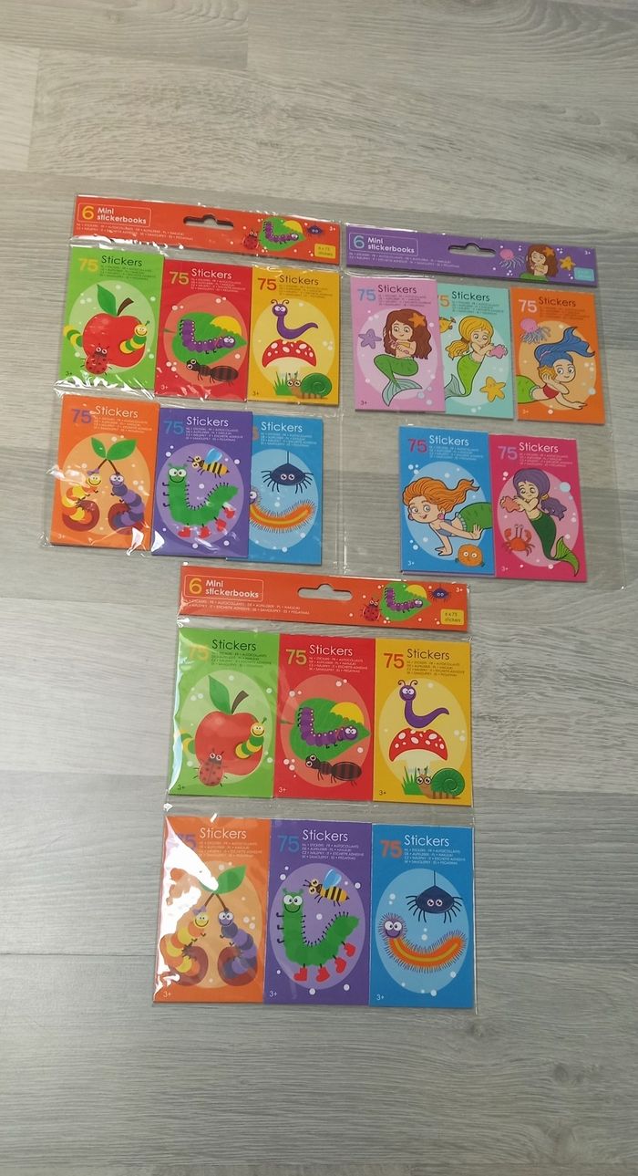 Lot de stickers neuf