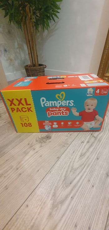 Couches Pampers baby-dry Pants T4