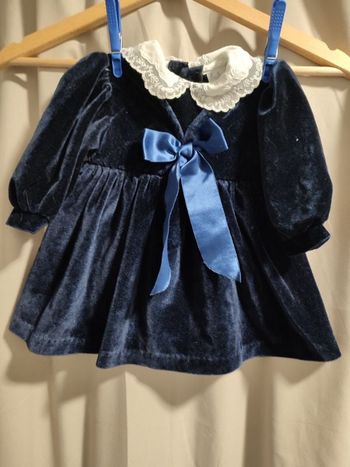 Robe velours Baby love