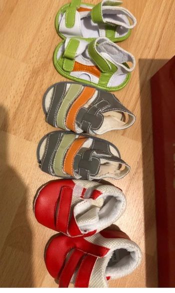 Lot de 3 chaussures bébé
