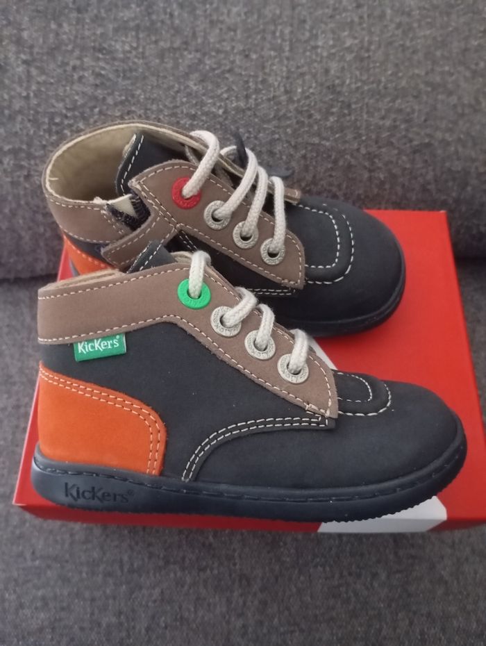 Kickers neuves pour garçon en taille 21 - photo numéro 3