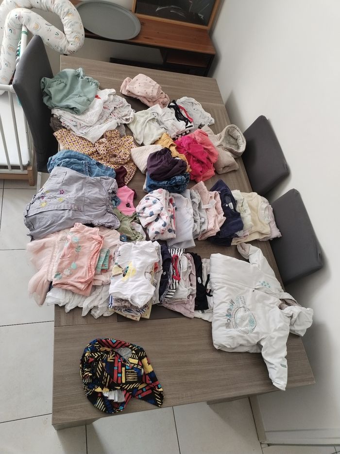 Très gros lot vêtements fille 6mois