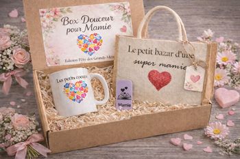 🌸 Box cadeau spéciale Mamie – prête à offrir 🌸
