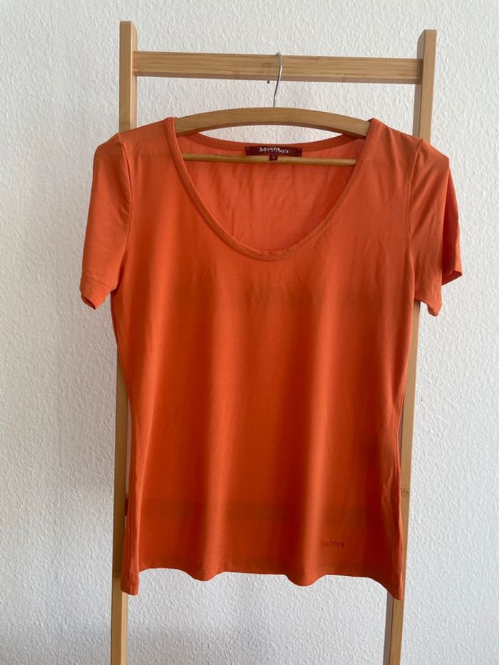 T-shirt orange Max Mara Studio, taille S