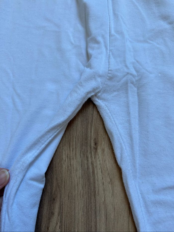 Legging blanc uni Boutique Indépendante Taille Unique - photo numéro 4