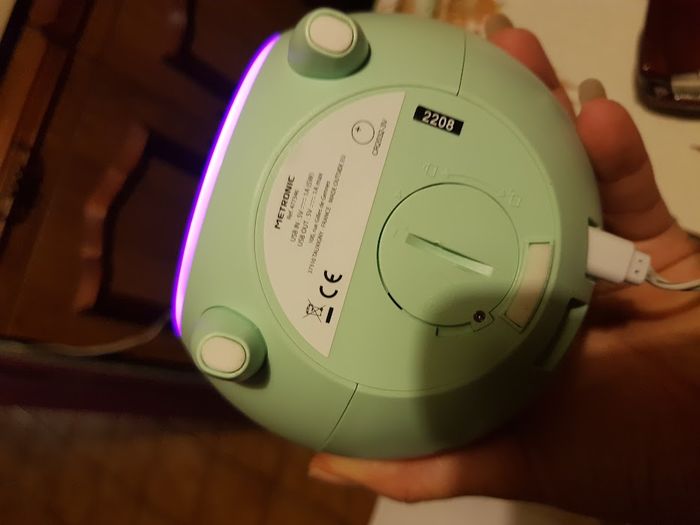 Réveil veilleuse céleste éducatif chat mixte - Metronic - photo numéro 6