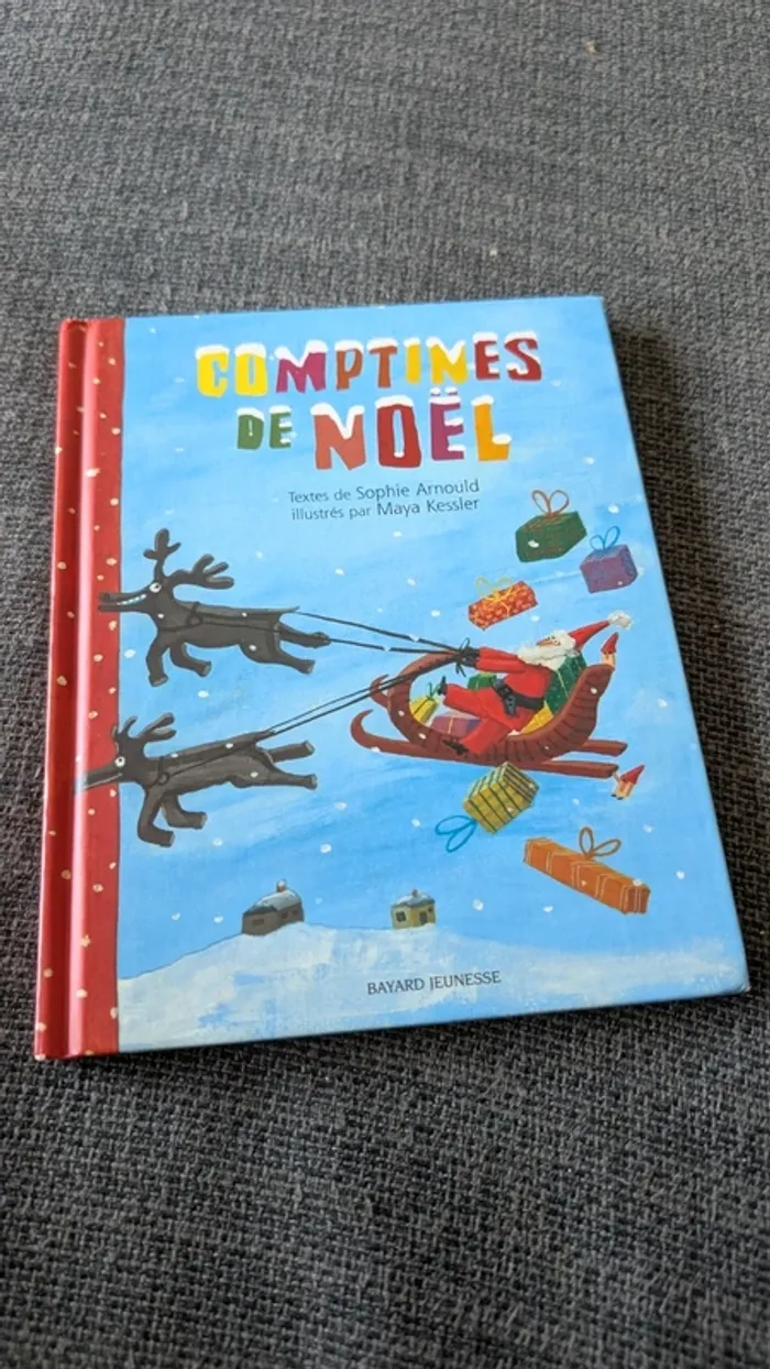 Livre enfant comptines de Noël