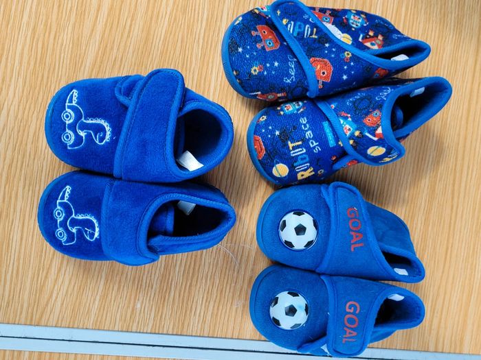 Lot de chaussons garçon