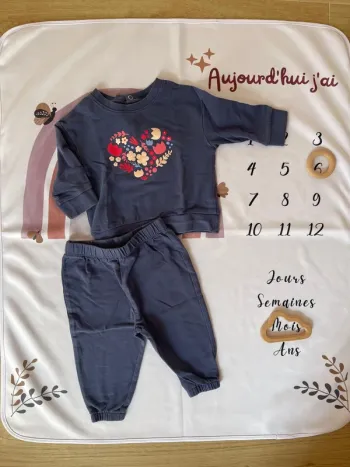Ensemble bébé fille Lupilu – Taille 6 mois