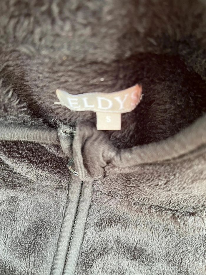 Veste polaire noire Eldys taille 5 ans - photo numéro 5