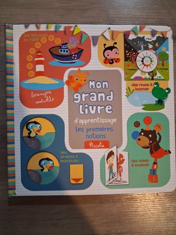 Mon grand livre d'apprentissage interactif 