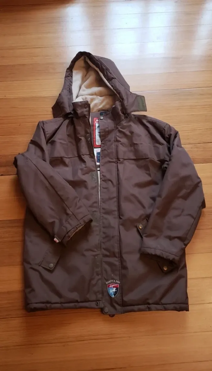 Parka marron