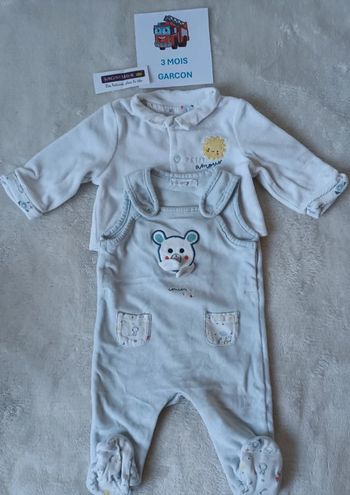 Ensemble 3 mois sergent major