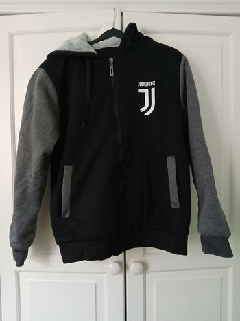 Veste à Capuche polaire gris & noir 38/M Juventus
