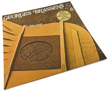 Vinyle 33 tours Georges Brassens Le Mécréant (1981) Philips 9101948