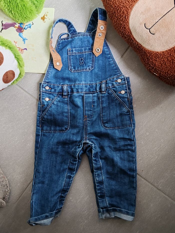 Salopette jeans obaibi 12m