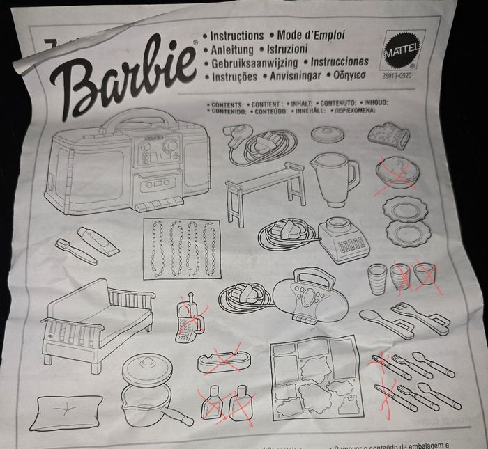 Maison radio Fm barbie mattel 1999 avec boite et notice - photo numéro 5