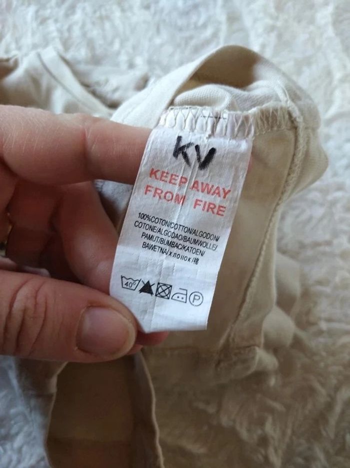 Ensemble (tee shirt + pantalon jeans) Garçon 1 mois Kitchoun 100% coton - photo numéro 8