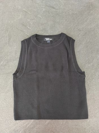 Top / débardeur noir sans manche Jennyfer Taille S Excellent état