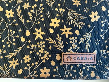 Pochette cabaia rue des fleurs dorées édition limitée neuve