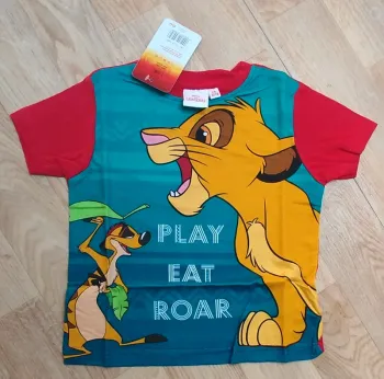 T shirt Roi lion rouge 92 cm