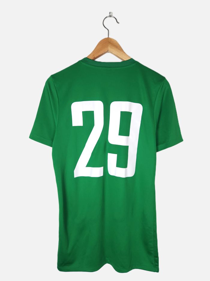 Maillot Nike Vert Manches Courtes - Taille S - Floqué Globus Baumarkt - photo numéro 4