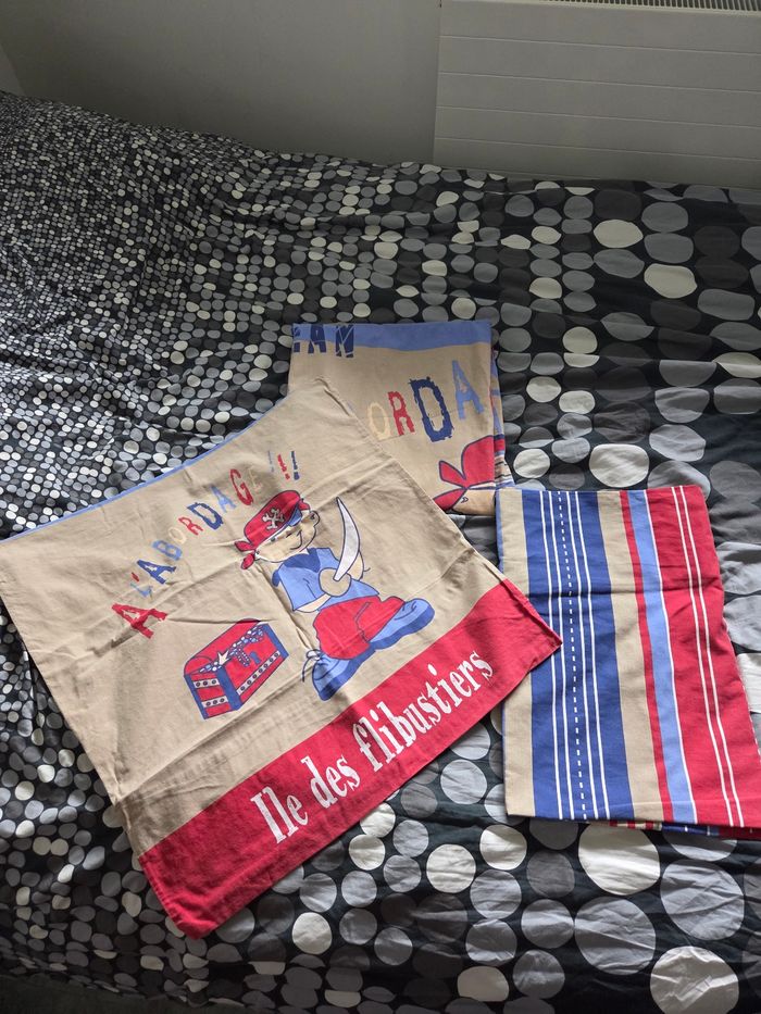 Parure de draps enfant pirate