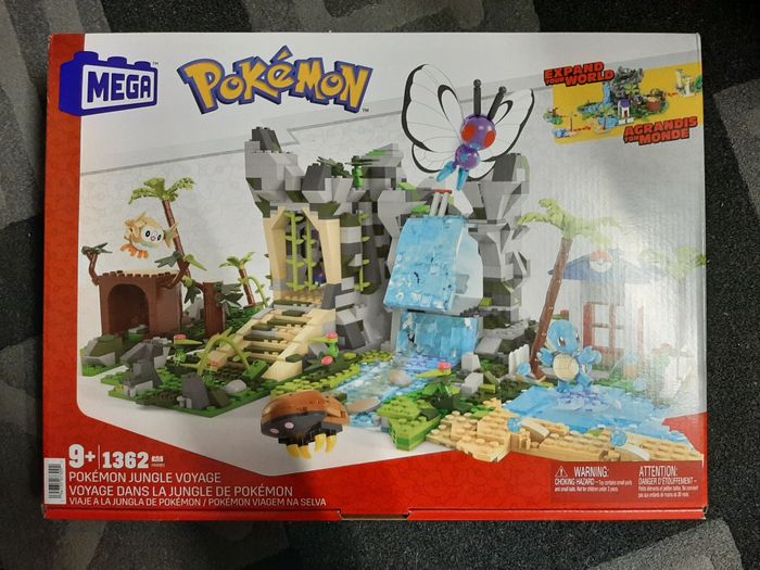 Jeu de construction pokemon voyage dans la jungle pokemon neuf jamais ouvert - photo numéro 3