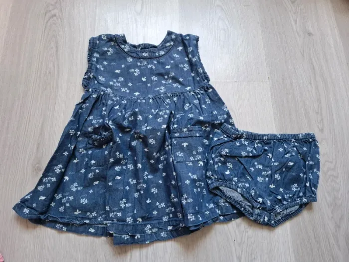 Robe avec culotte 12 mois Bout'chou