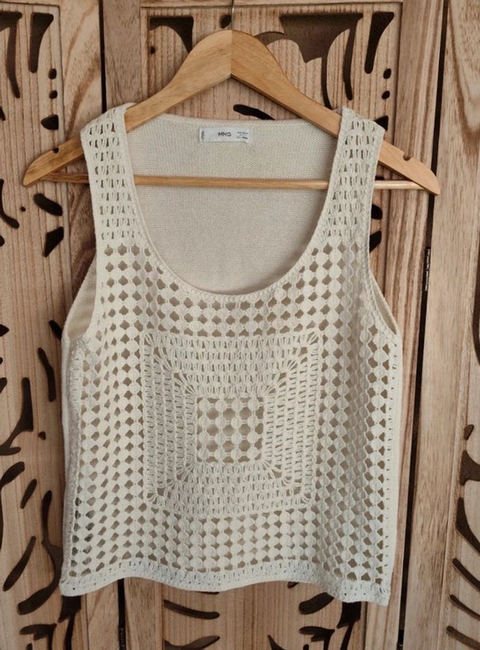 Débardeur crochet Taille M Mng - photo numéro 8