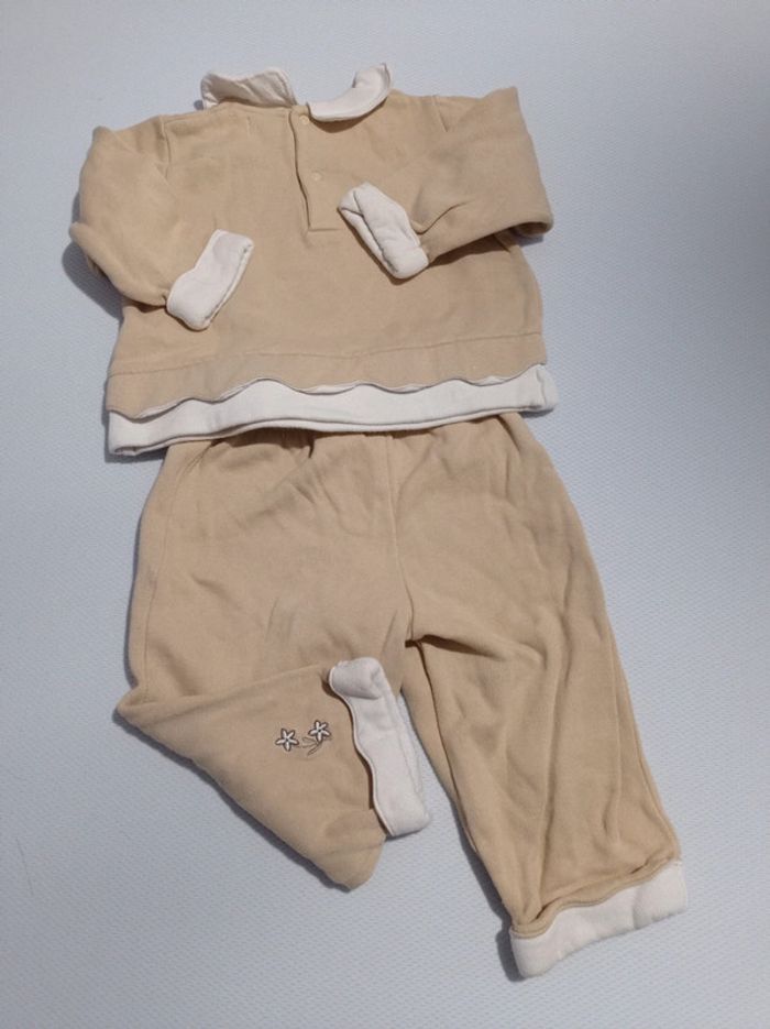 Ensemble pantalon+ sweat molletonnée 18/24 mois - photo numéro 5