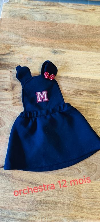 Robe Minnie orchestra 12 mois 