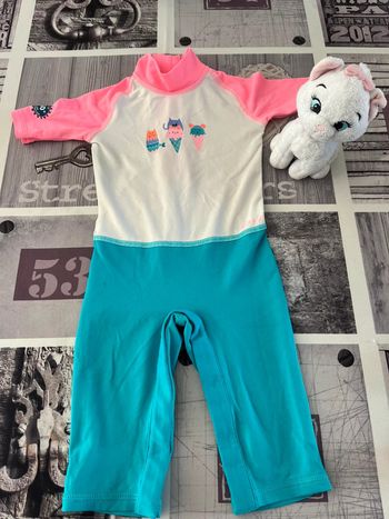 Combinaison de natation Anti UV Bébé Manches Longues