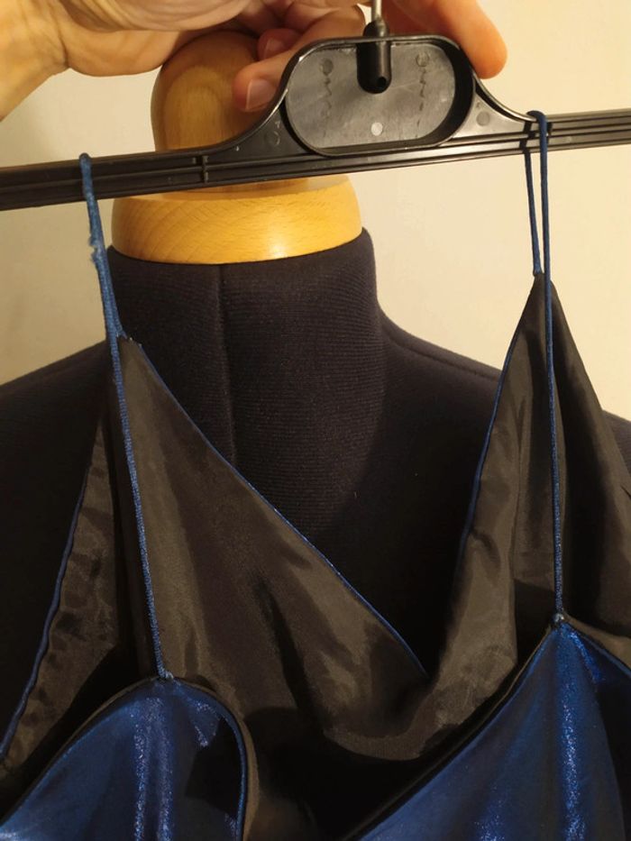 Robe de soirée bleue - photo numéro 3