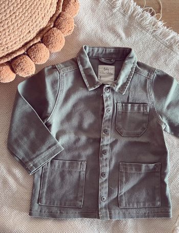 Veste kaki vertbaudet mixte neuve 18 mois