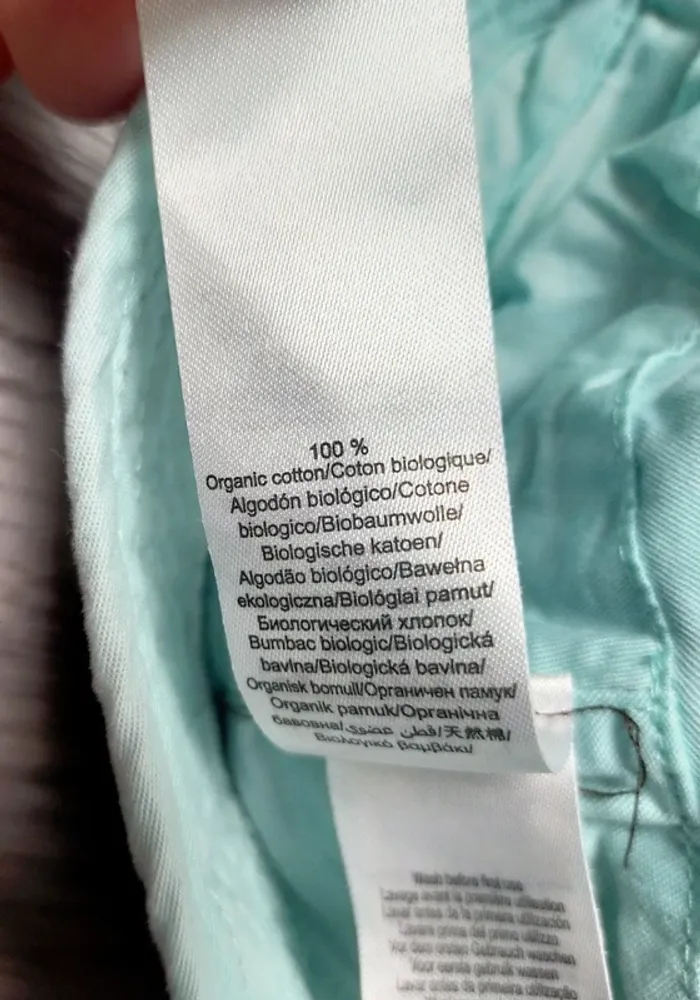 Bob marron et turquoise réversible mixte 6 - 12 mois Quechua - photo numéro 6
